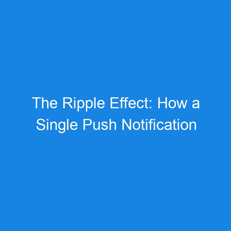 The Ripple Effect: How a Single Push Notification Brought Down Our Kubernetes Cluster