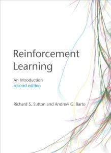 Reinforcement Learning Book cover.